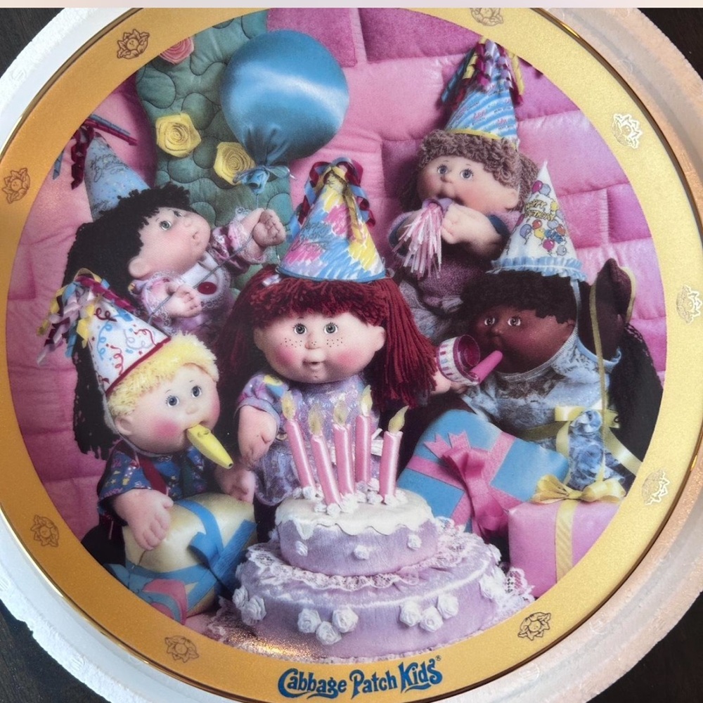 Cabbage Patch Kids 1994 collectible plates
